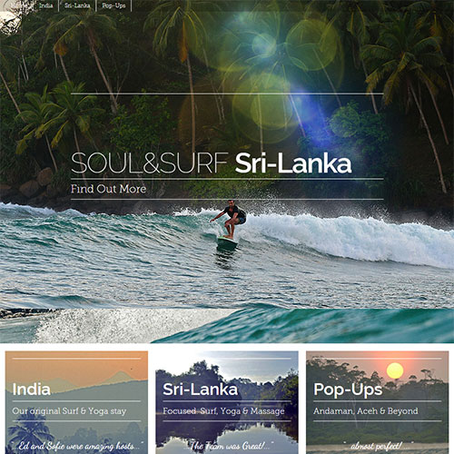 Screenshot of Soul and Surf
