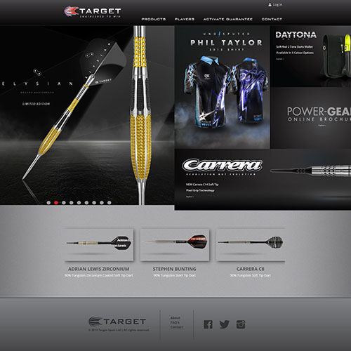 Screenshot of Target darts