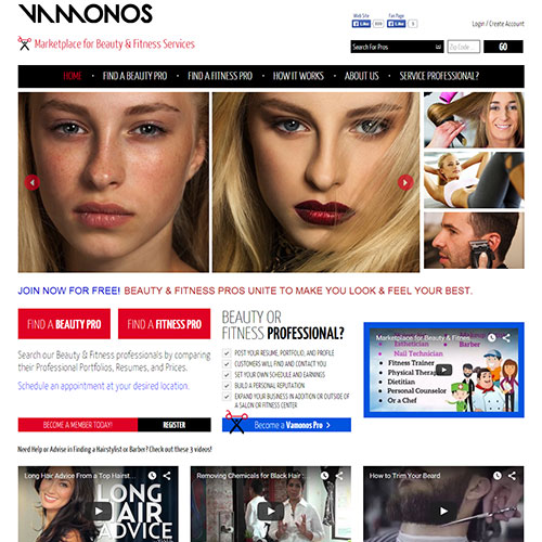 Screenshot of VAMONOS Pros